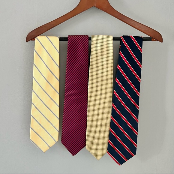 Nautica Ties Bundle of 4 100% silk - Picture 1 of 6